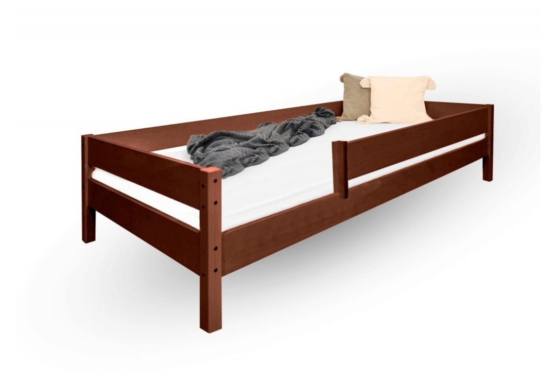 Detská posteľ Mix-Palisander 140x70 aj s matracom