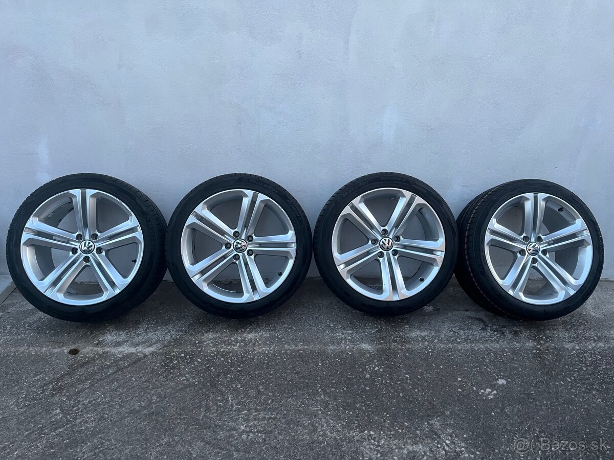 DISKY VW R-Line / R19 5x112 + nové pneu
