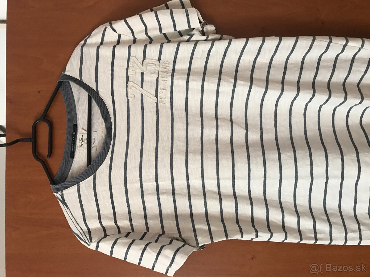 PEPE jeans originál namornicke pánske tricko L/XL