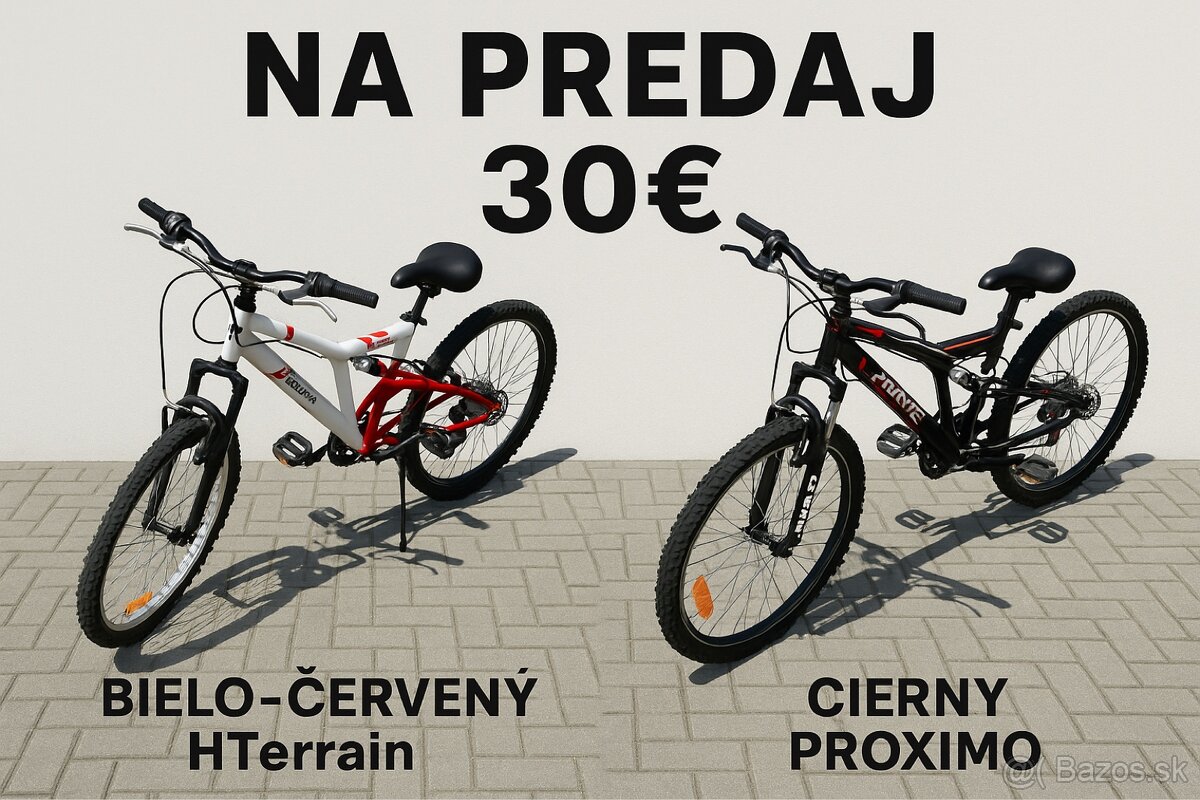 Terrain a Proximo detsky bicykel , cena za kus