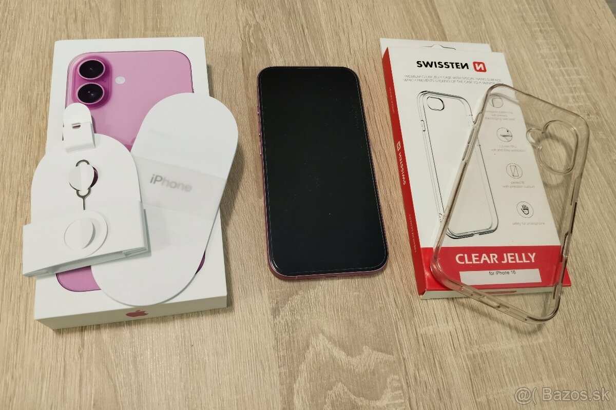Iphone 16 128 gb ružova