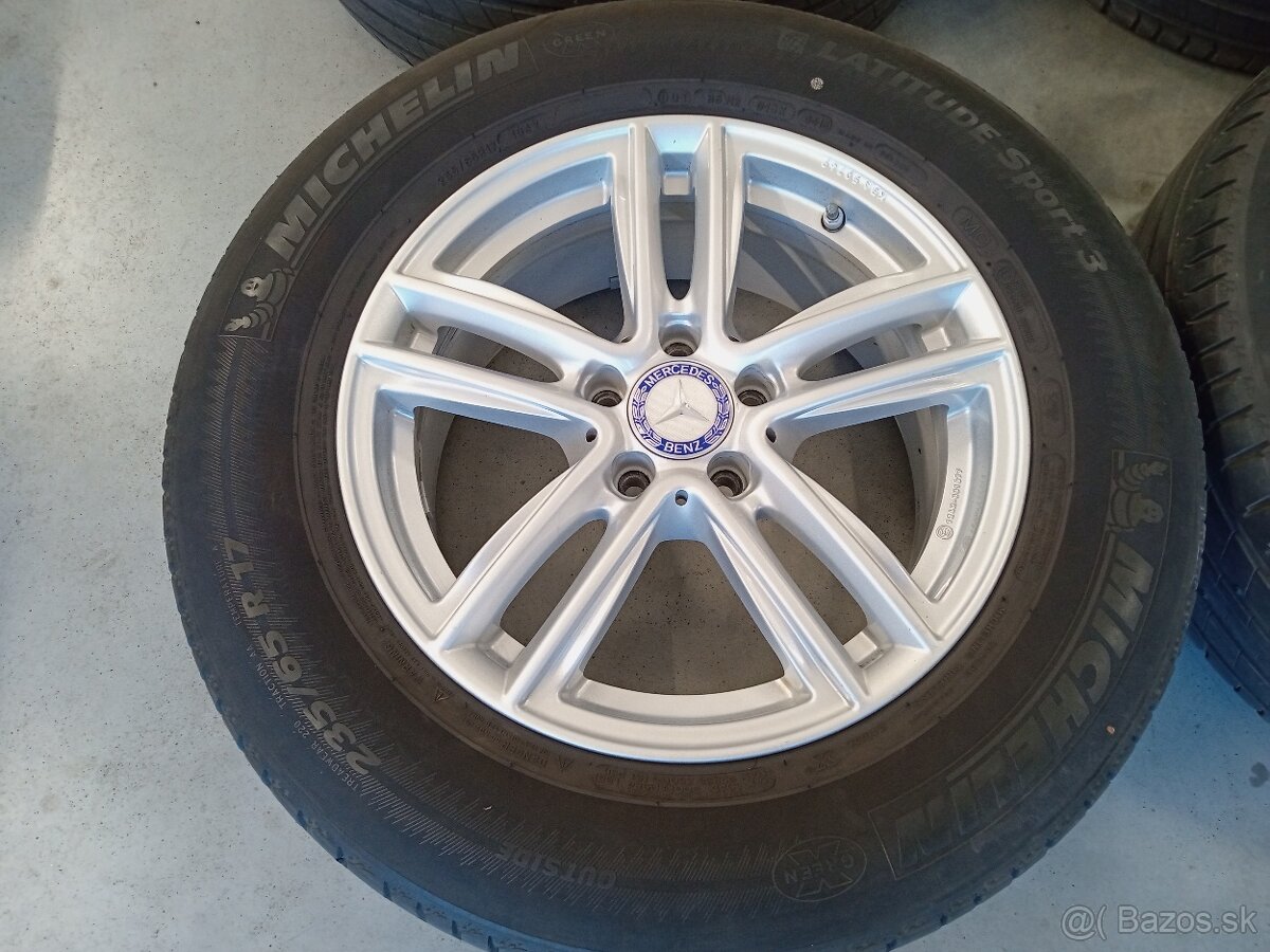 Letne ALU 5x112 R17 7,5J ET36 BROCK MERCEDES BENZ