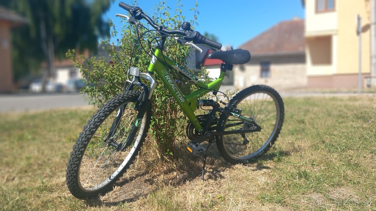 Juniorský celoodpružený bicykel
