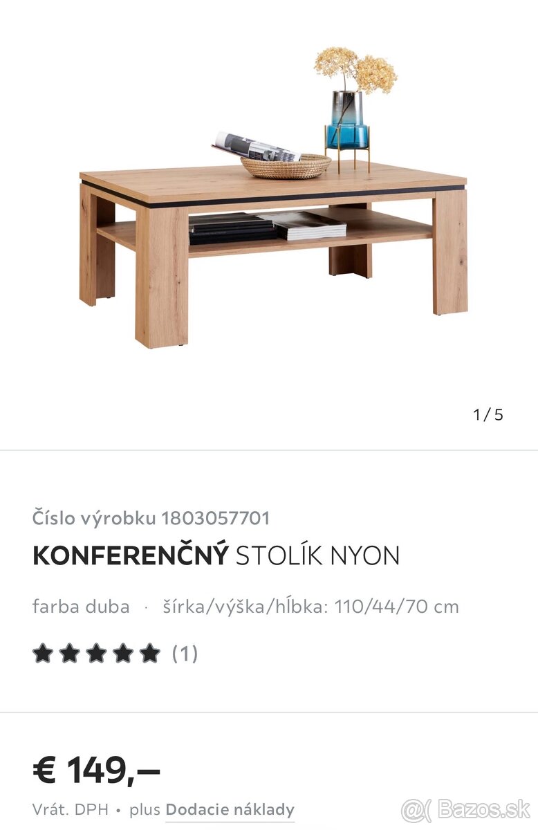 Konferenčny stolik Nyon TV