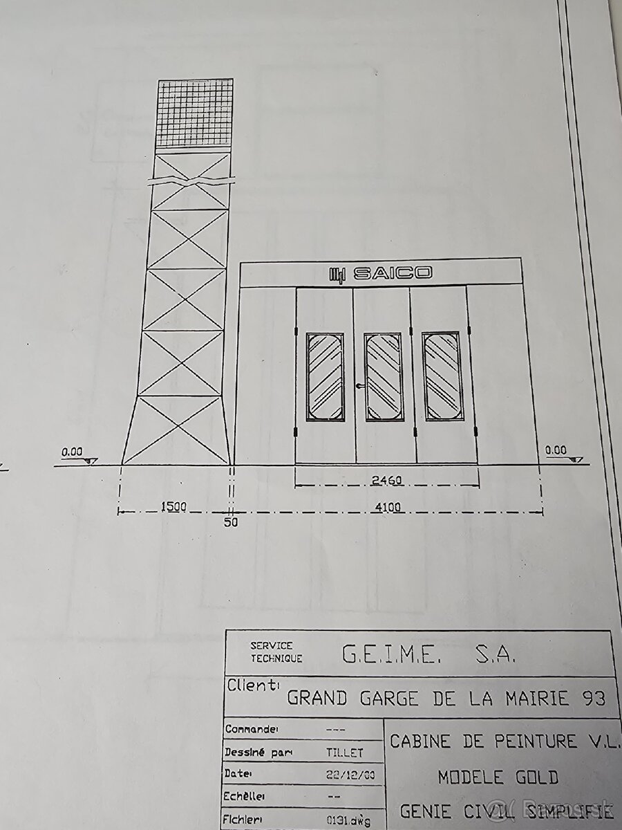 Lakovaci box SAICO