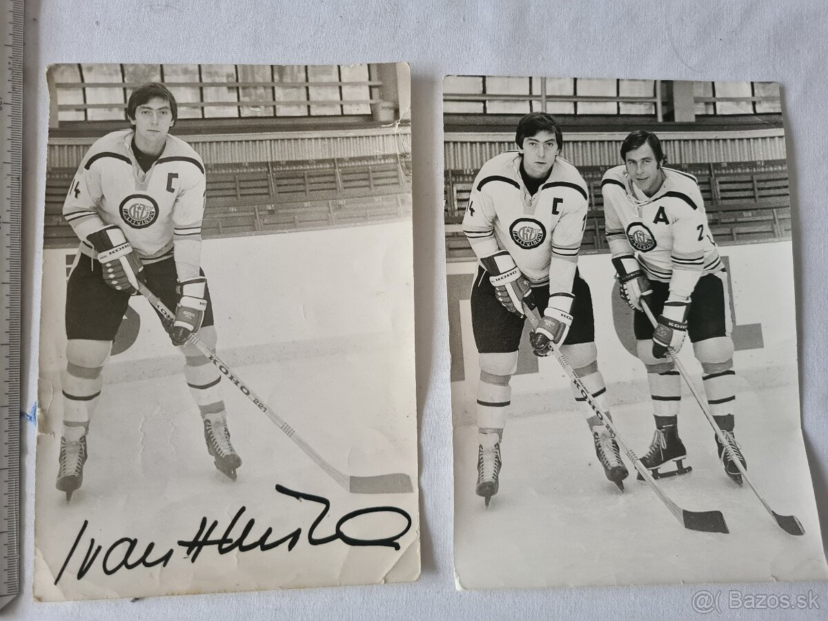 Ivan Hlinka podpis Hokej NHL