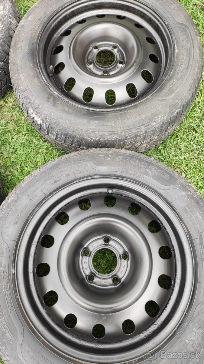 Oceľové disky KFZ 16" 6,5 J ET44 5x108