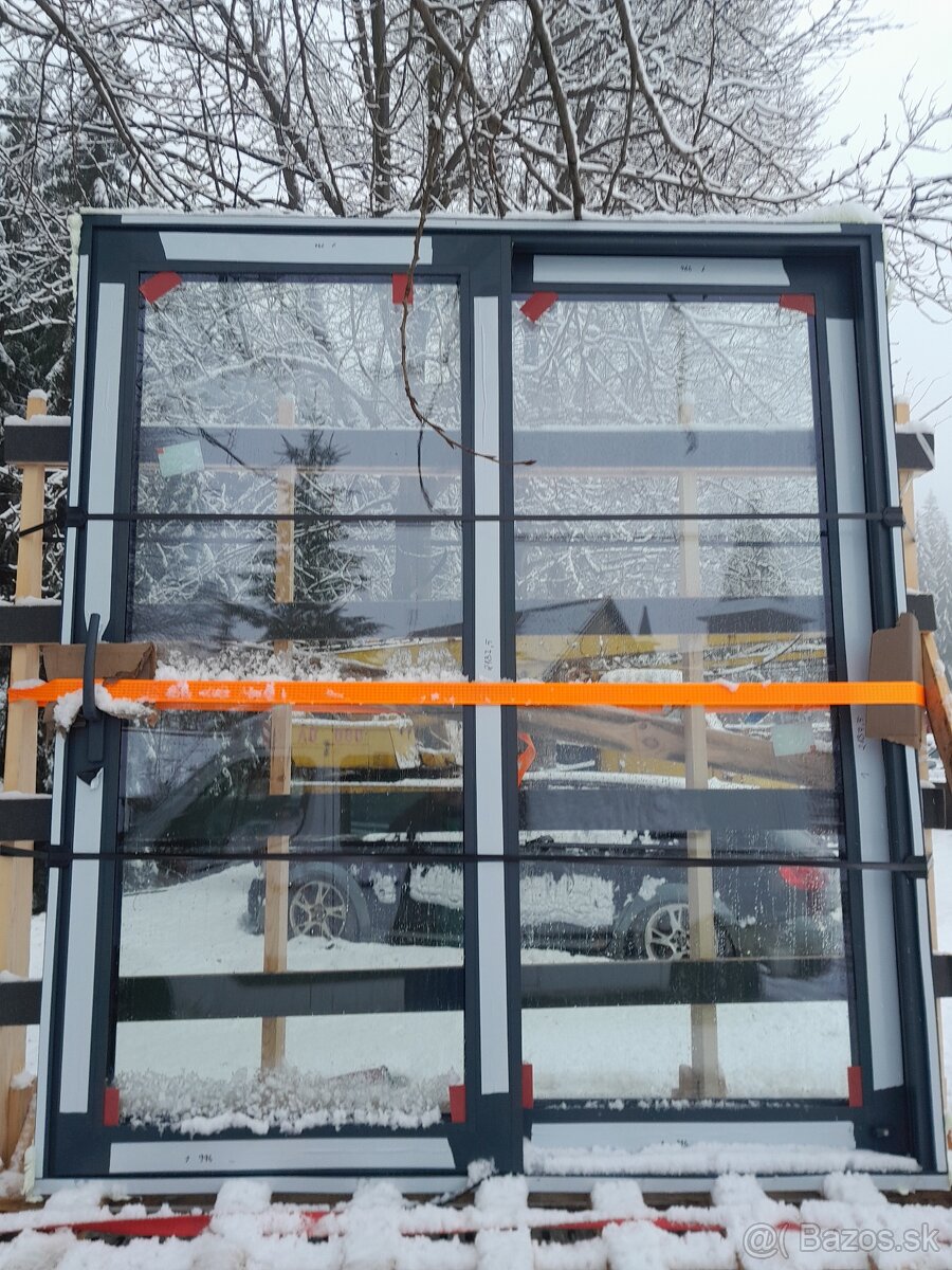 Predám HST hliníkové posuvné okno