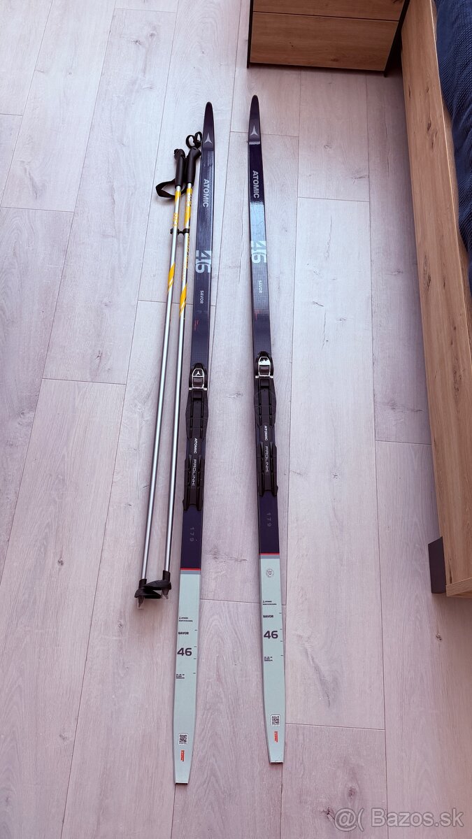 ATOMIC Savor 46 Skintec + viazanie + palice