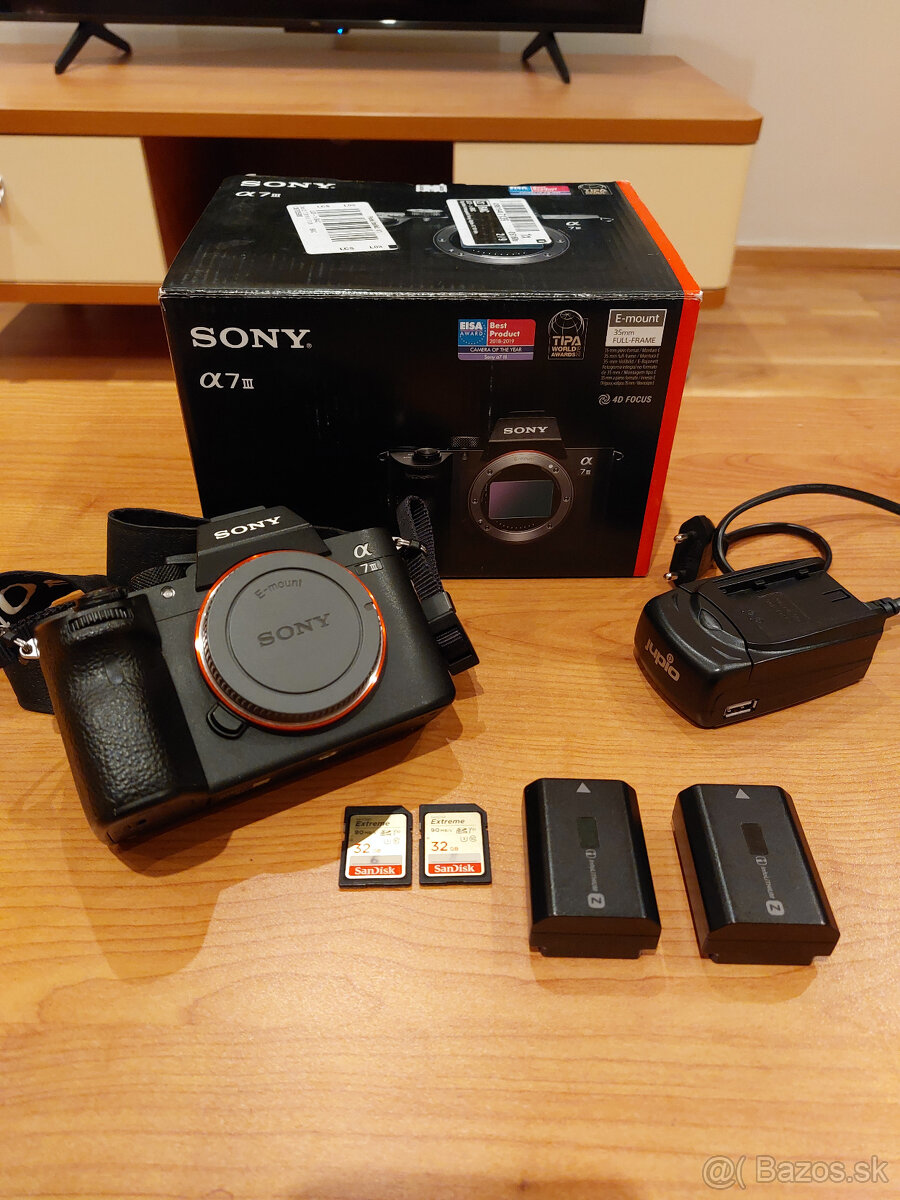 SONY A7 III - ako nový