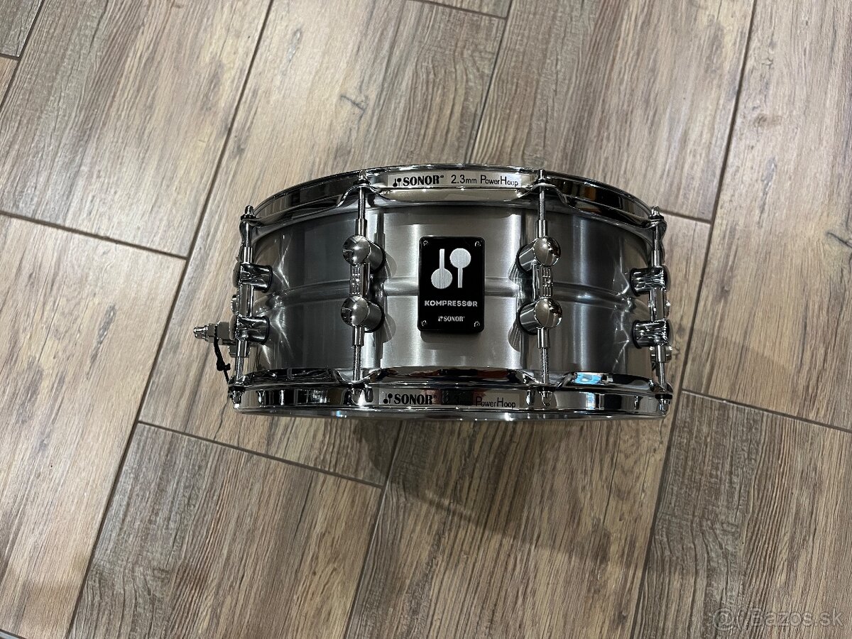 SONOR KOMPRESSOR ALUMINIUM SNARE 14x5,75