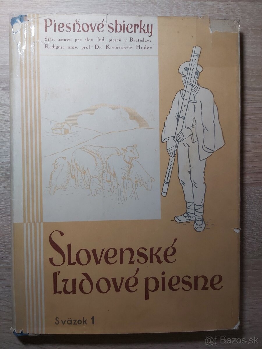 Konštantín Hudec: SLOVENSKÉ ĽUDOVÉ PIESNE I.