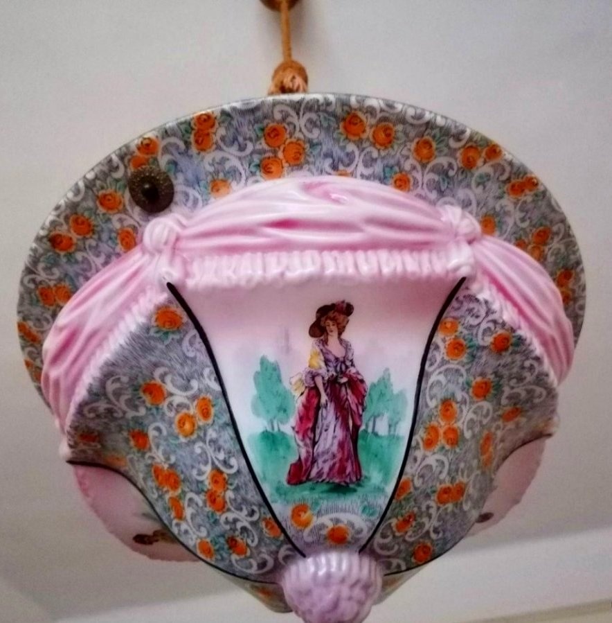 LUSTER - MURANO secesný-retro