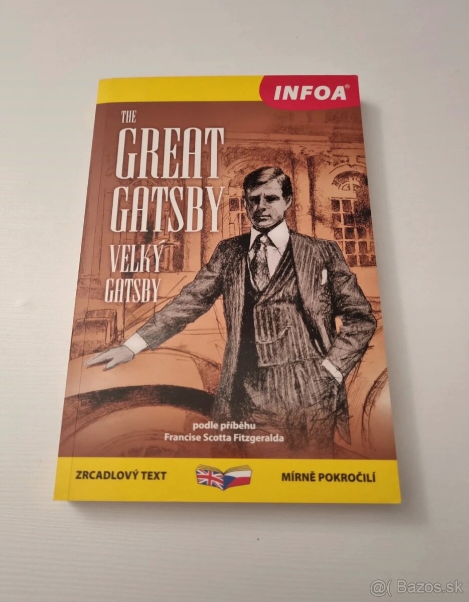 Veľký Gatsby, učenie angličtiny