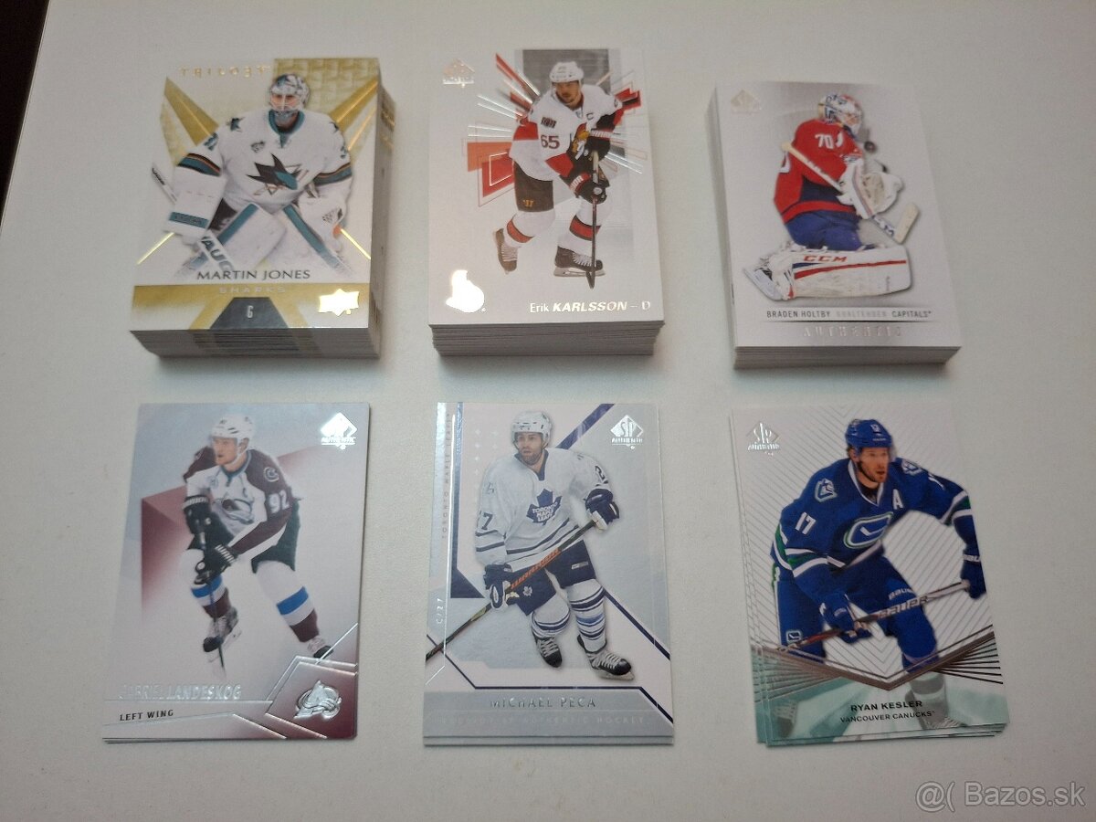 Hokejove karty,karticky - SP Authenti, Trilogy