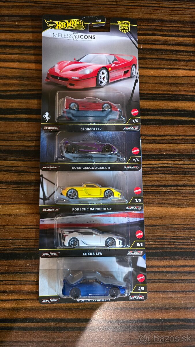 Hot Wheels Timeless Icons set