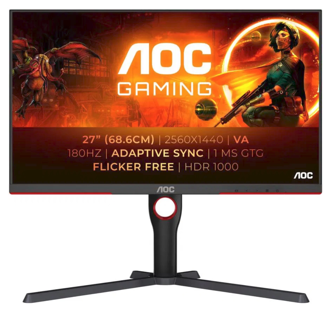 27" AOC Q27G3XMN/BK Gaming MiniLED