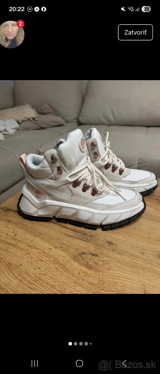 Timberland cizmy 39
