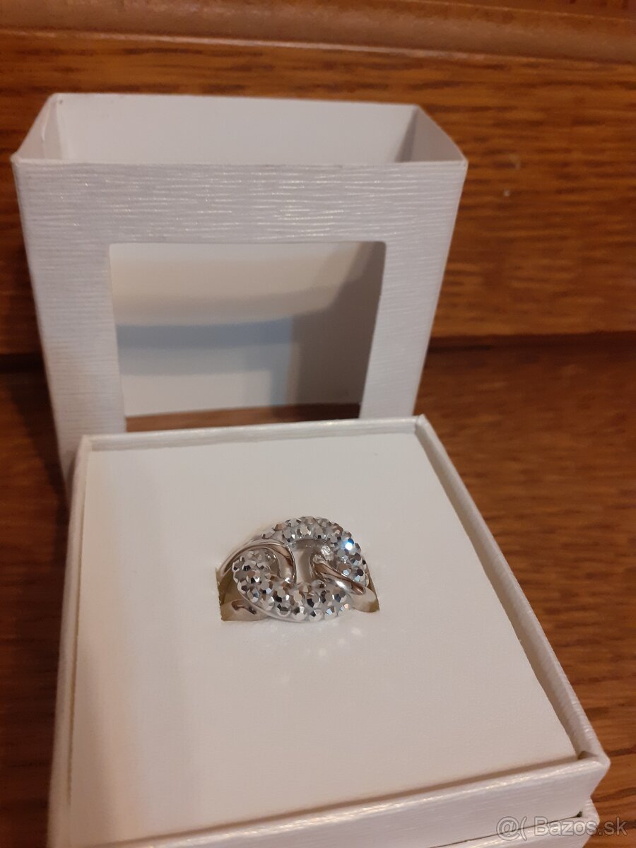 Strieborný prsteň 925/1000