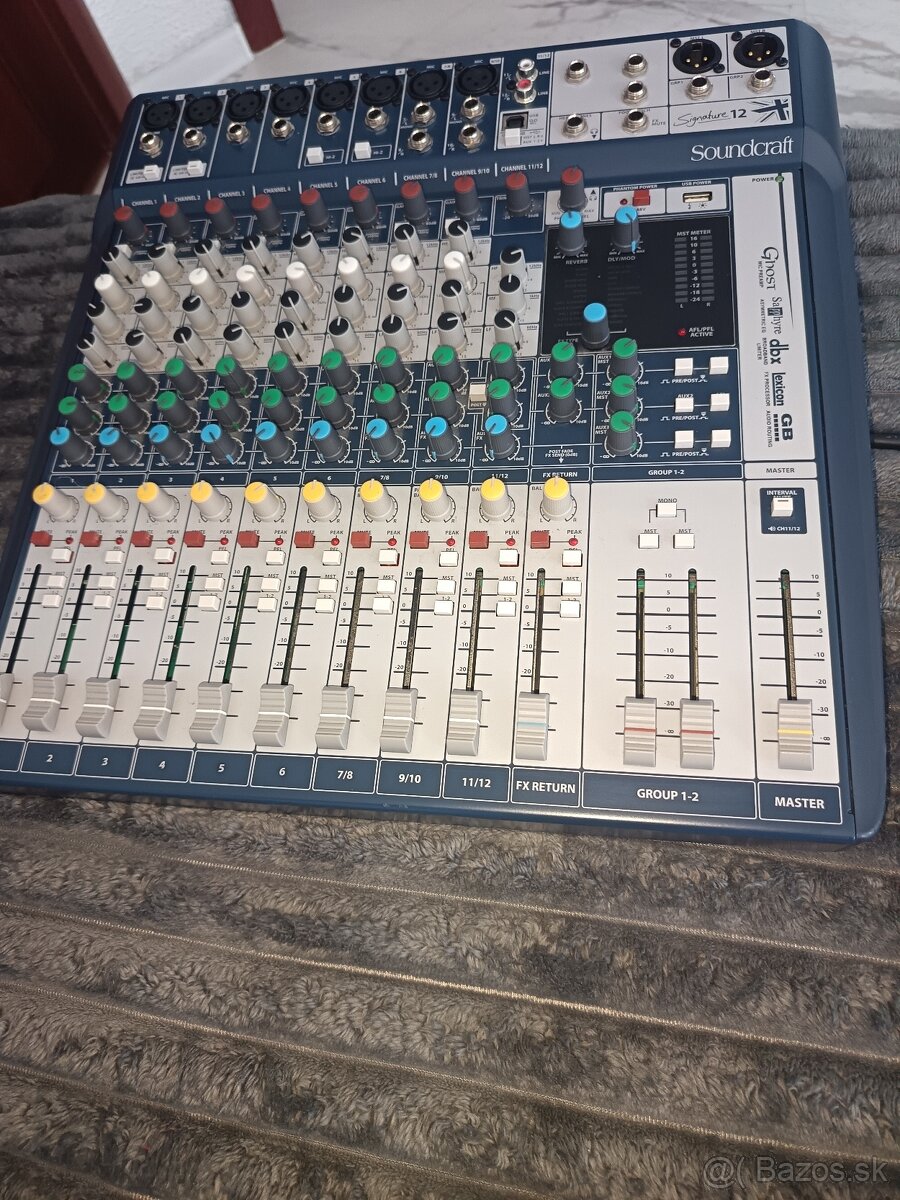 Predám Mix pult Soundcraft 12