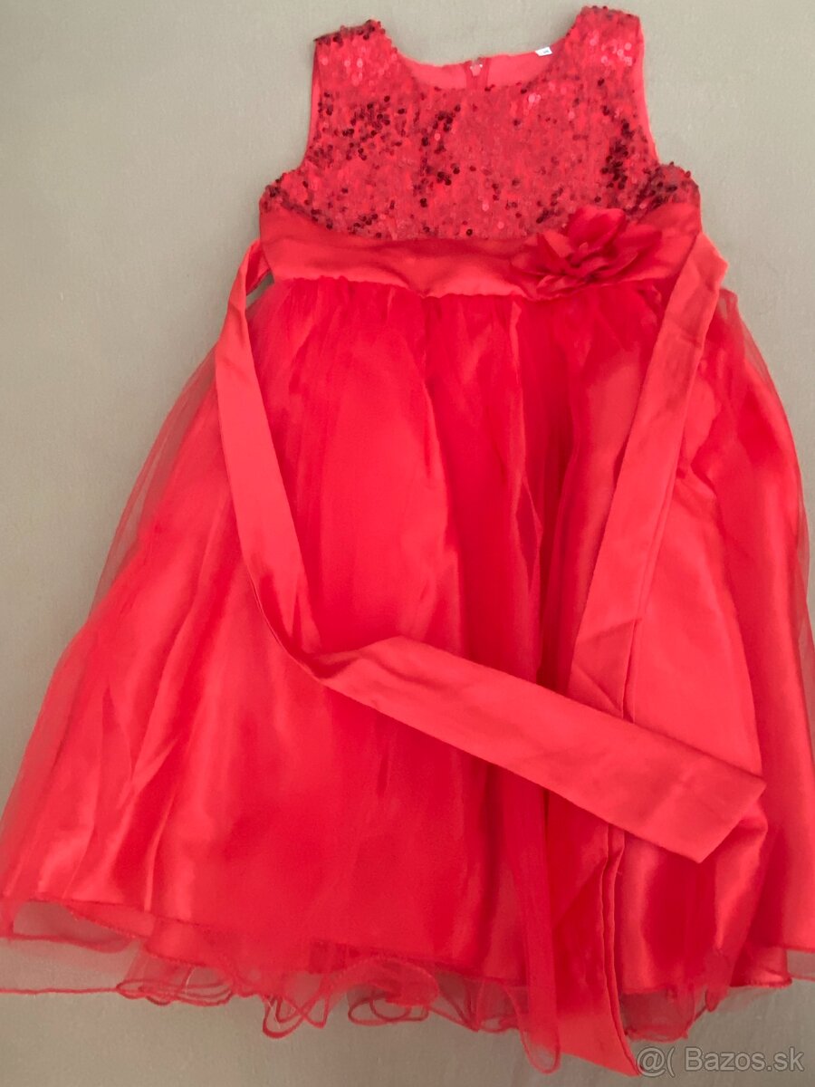 Slávnostné šatočky 130cm