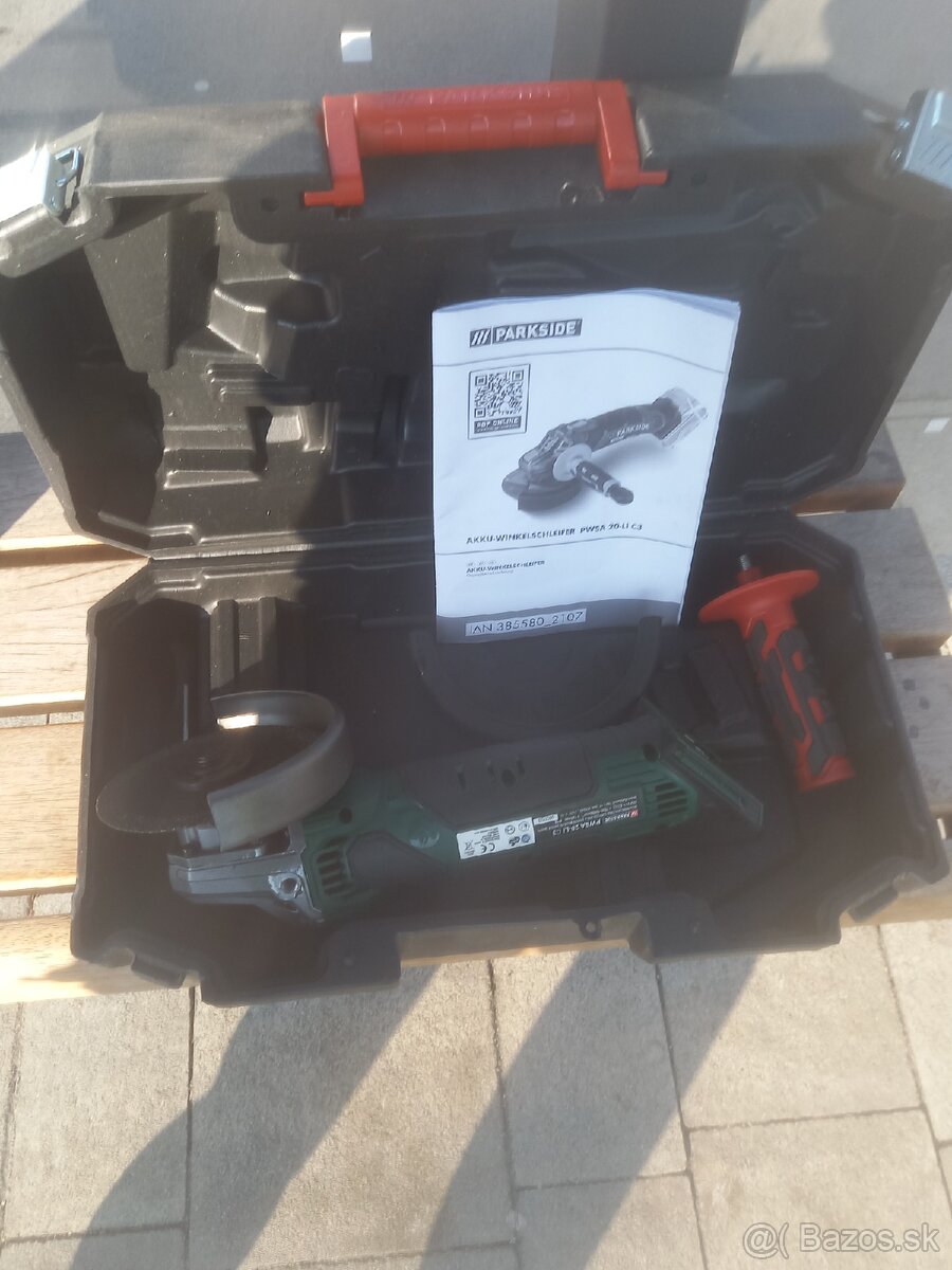 Parkside AKU karbobruska