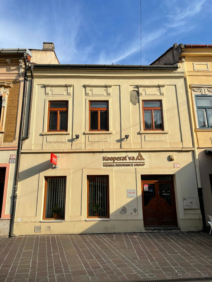 Na predaj budova v centre mesta Košice, Mlynská