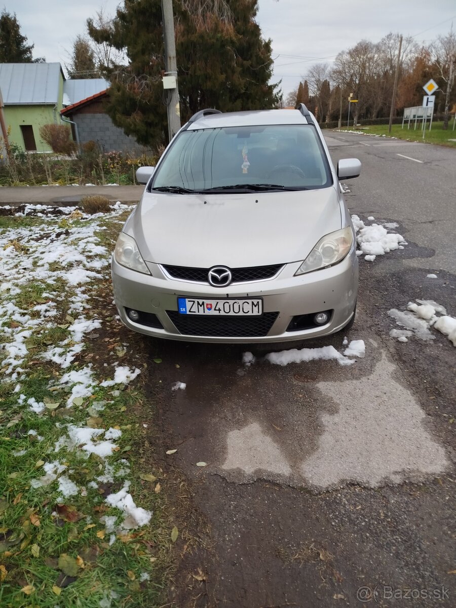Predám Mazdu 5 1.8 85kw r.v.2006
