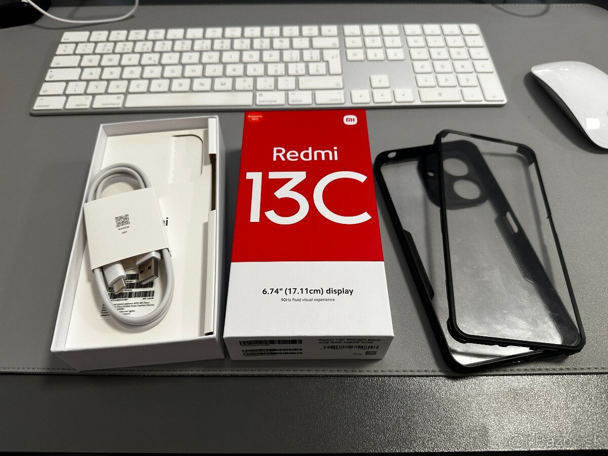 Redmi 13C Midnight Black 4GB/128GB bez jedineho skrabanca