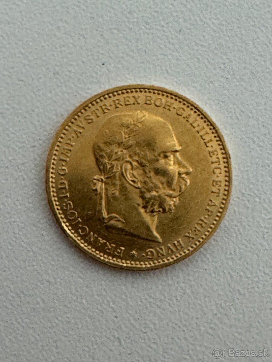 Predám Rakúsku 20 Koruna 1893 BZ, František Jozef I.