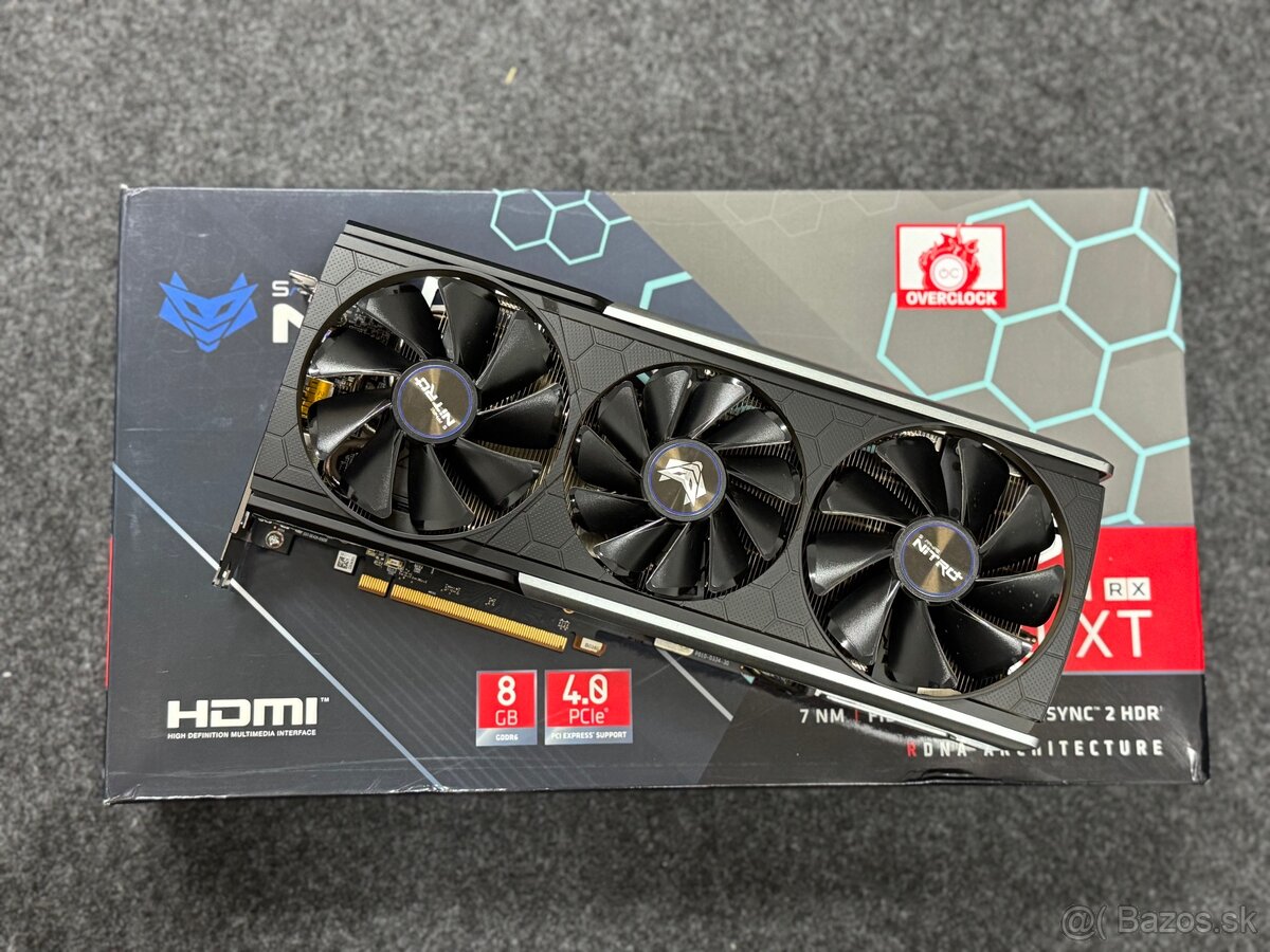 Predám Sapphire Radeon NITRO+ RX 5700 XT 8G