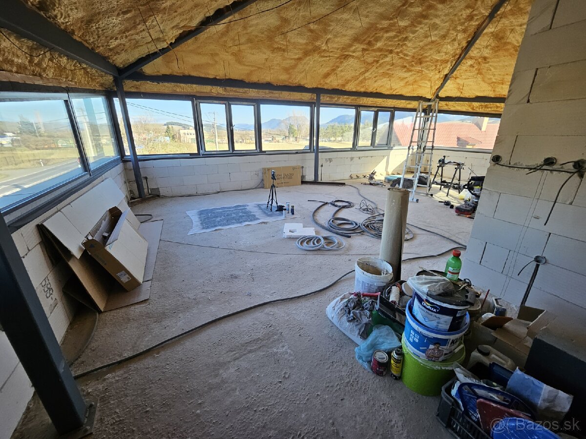 Sadrové omietky cca 100m2 LM