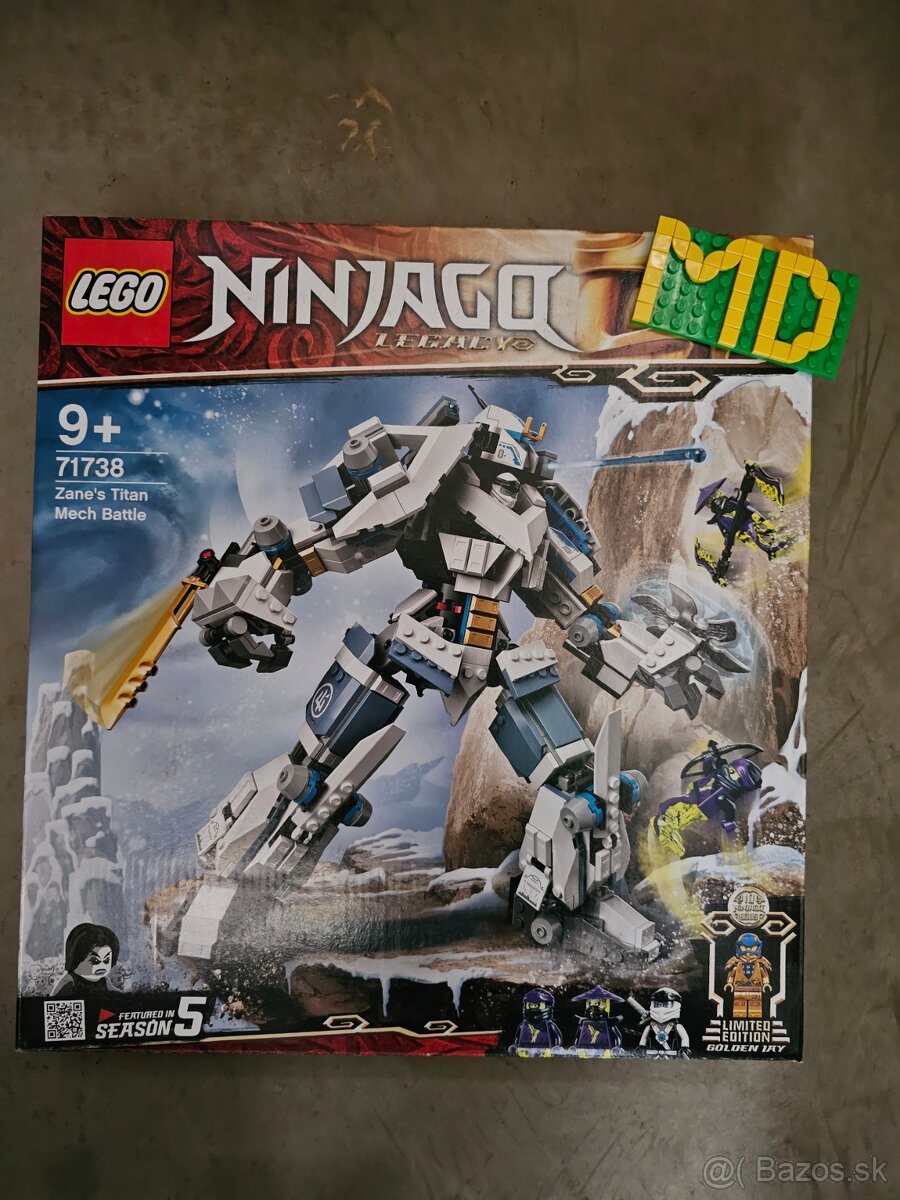 LEGO 71738 Zaneova bitka s titanskými robotmi - Ninjago