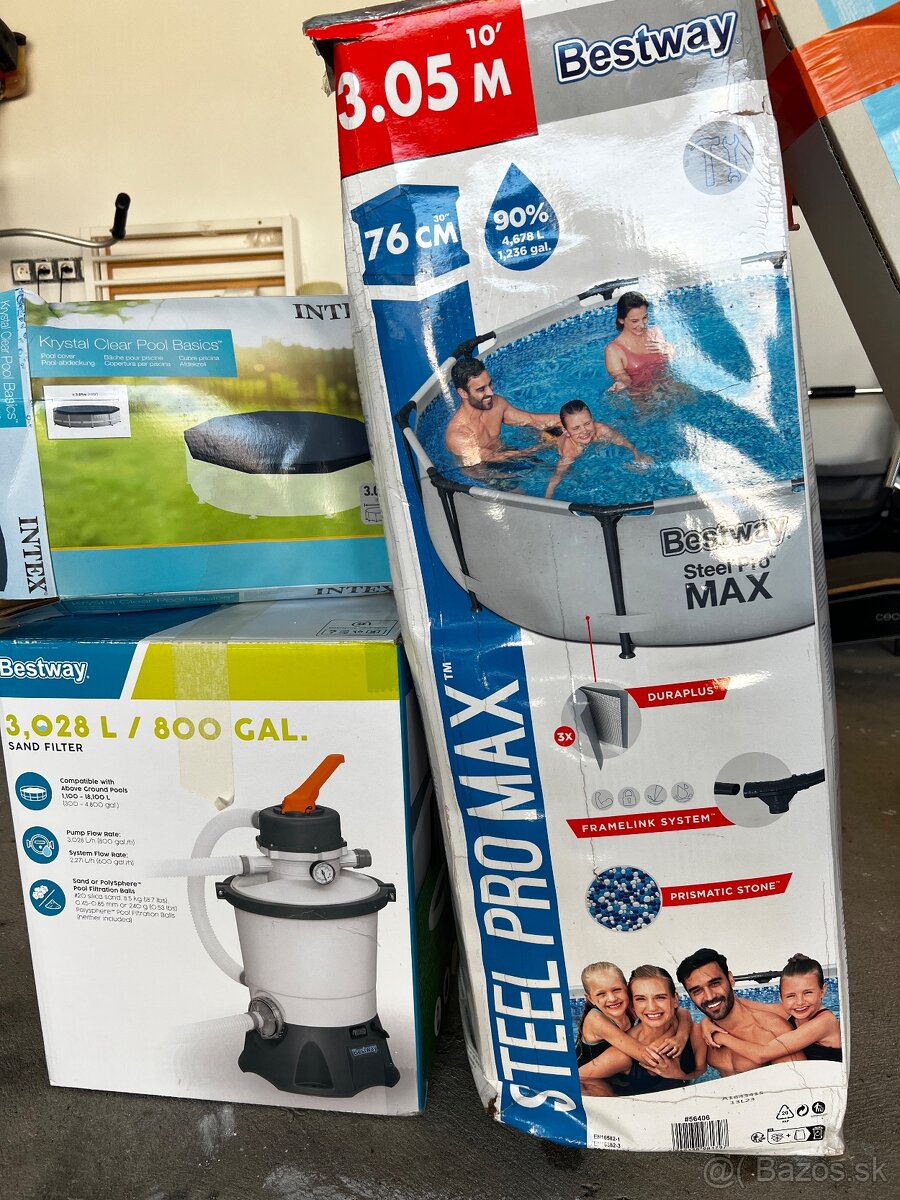 Predám bazén BESTWAY 3.05m