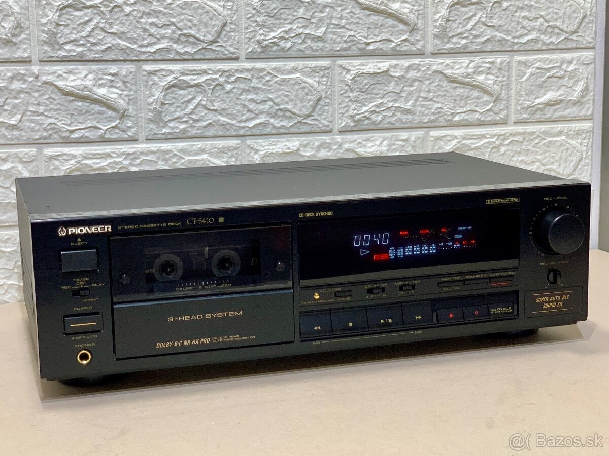Pioneer CT-S410 …. 3 hlavový kazetový deck