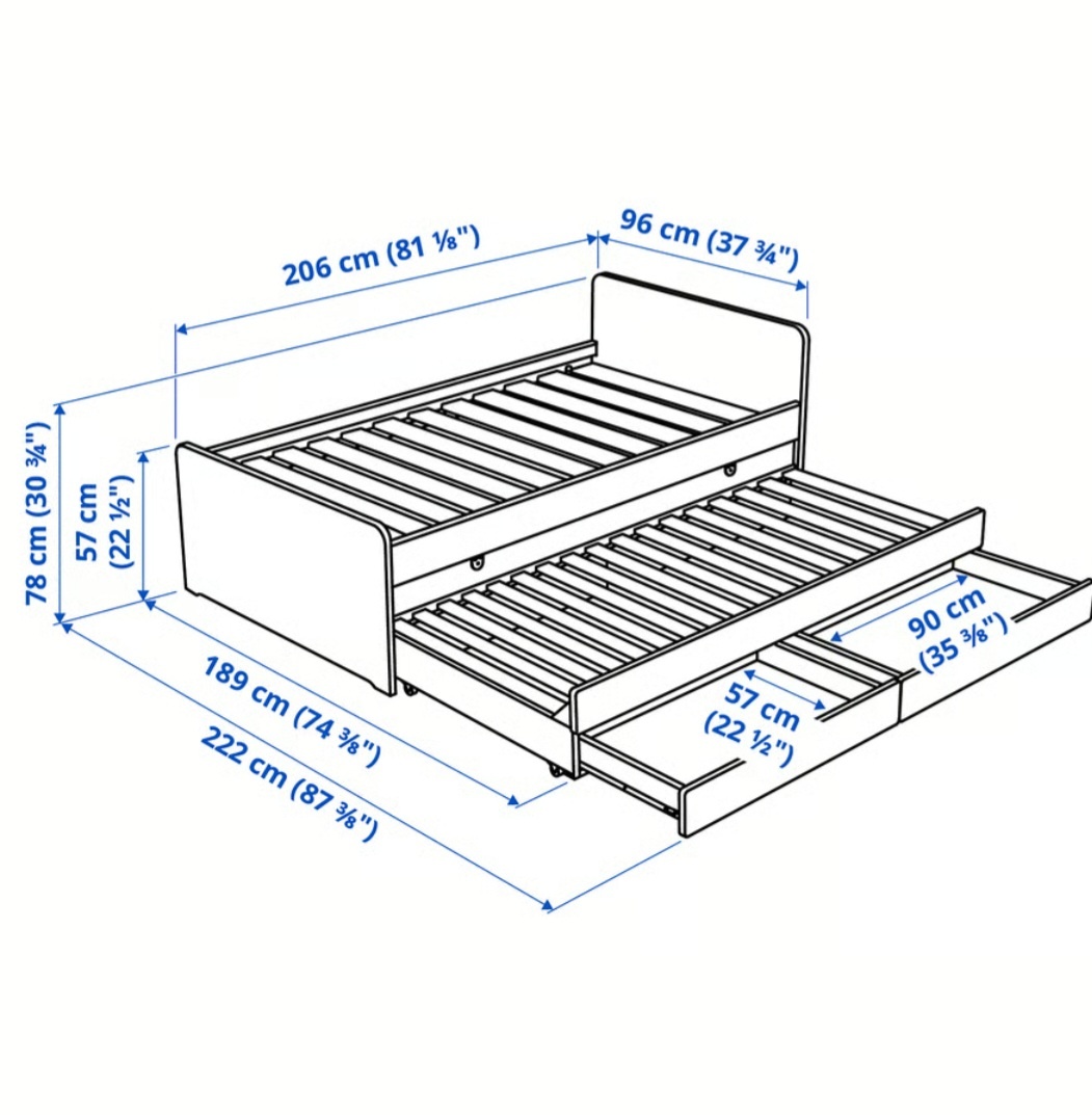Ikea postel Slakt