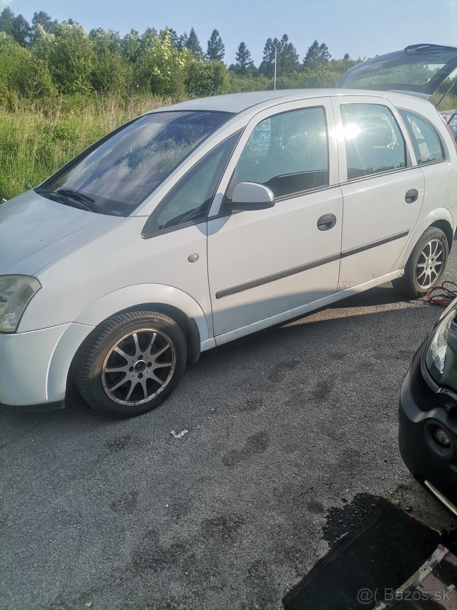 Predám opel meriva 1.7 dti 55kw v celku