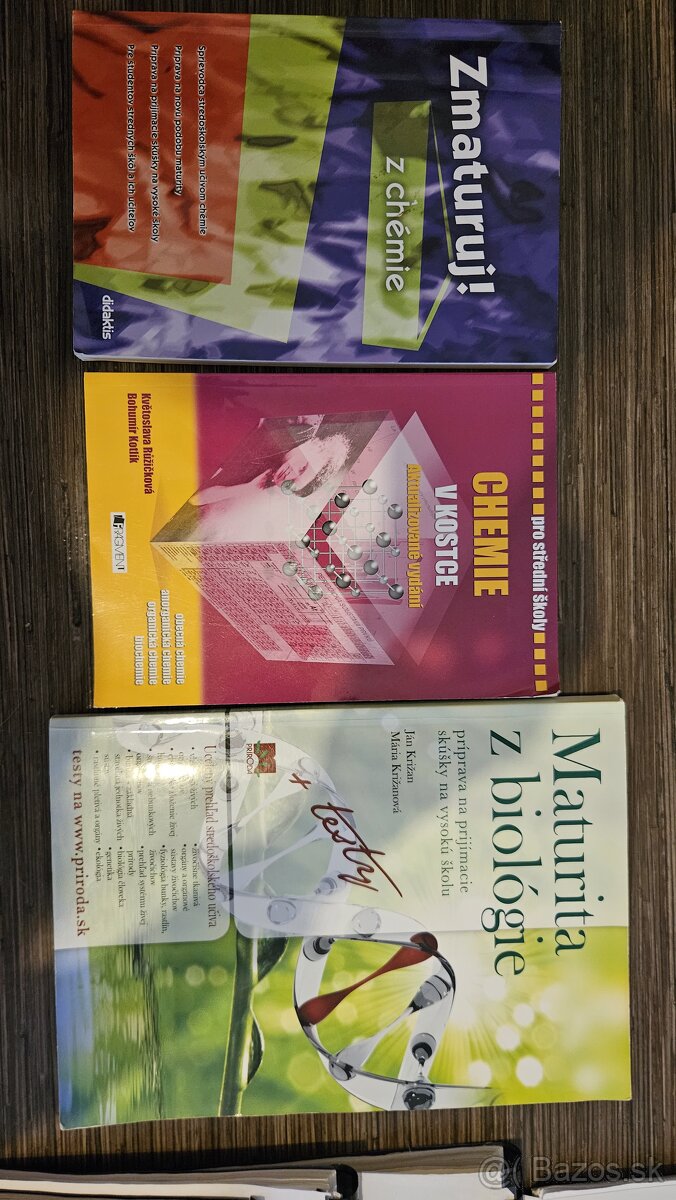 Maturita z biologie a z chemie