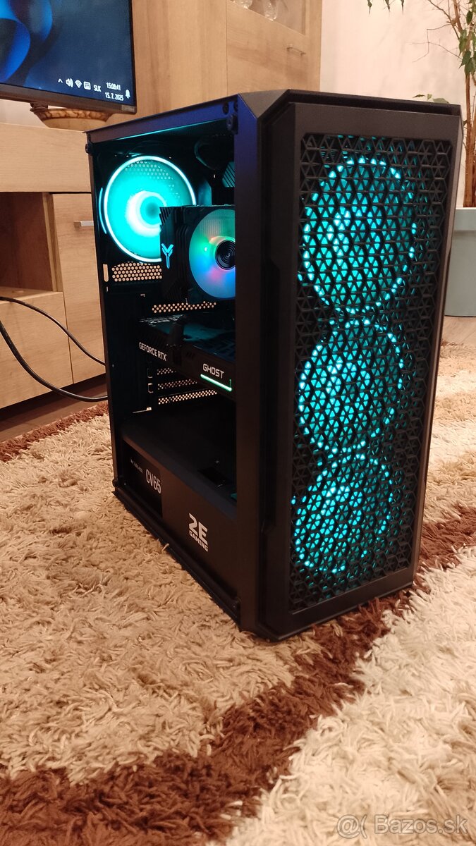 špičkový herný PC – RTX 5060 Ti, Ryzen 7-3800X, 32GB RAM