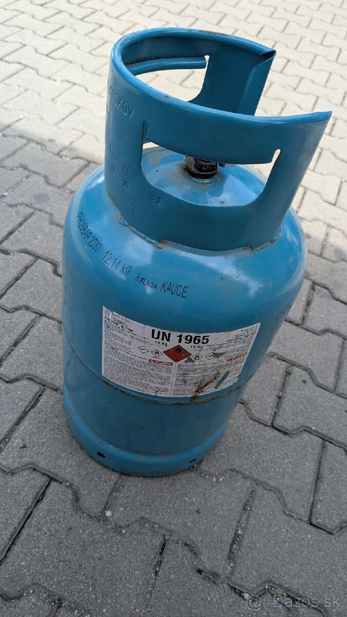 Plynová fľaša propán bután 10 kg