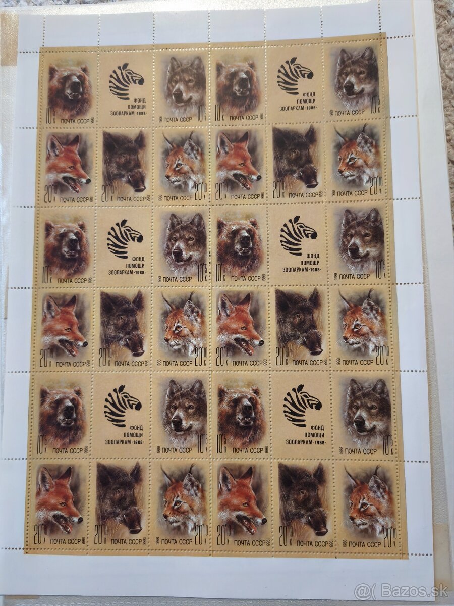 Známky Sovietsky zväz