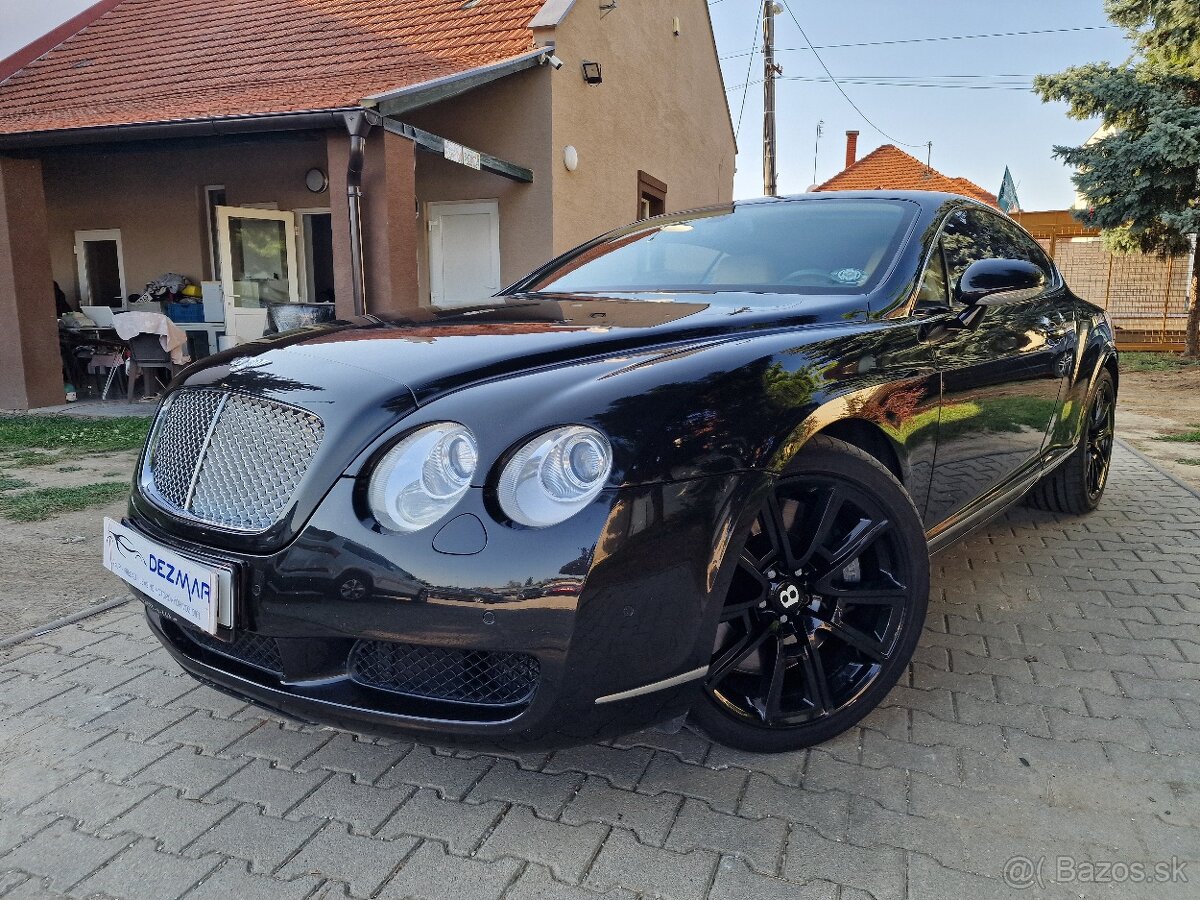 Bentley Continental GT 6.0 V12 TwinTurbo 560k A/T6 (benzín)
