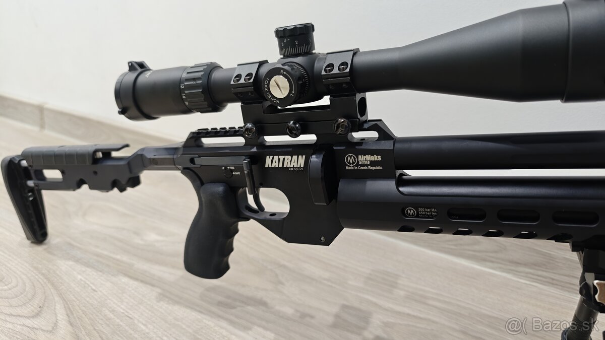 Predam skvelu pcp vzduchovku katran air maks xhp 5.5mm