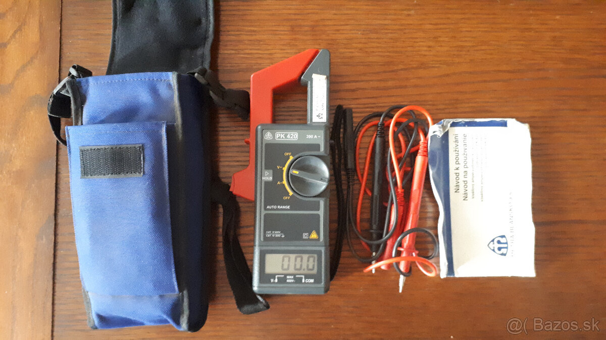 Kliešťový voltampérmeter METRA BALNSKO PK420