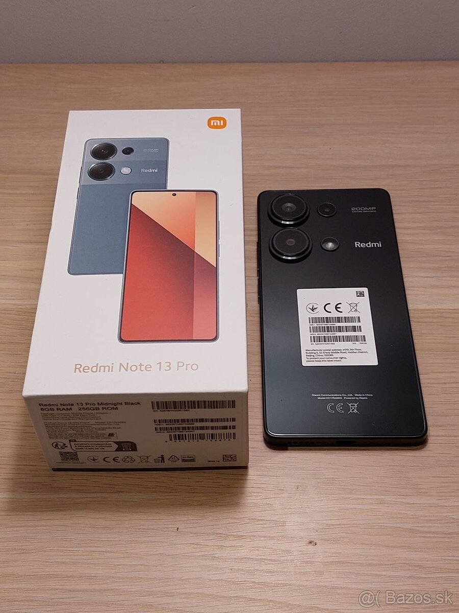 Xiaomi Redmi Note 13 Pro 256GB vo veľmi dobrom stave