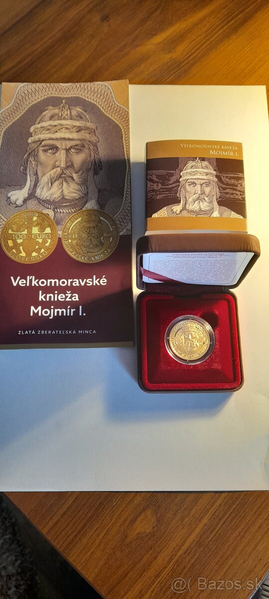 100 euro Mojmír 2019