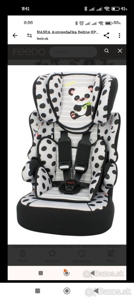 Detská autosedačka