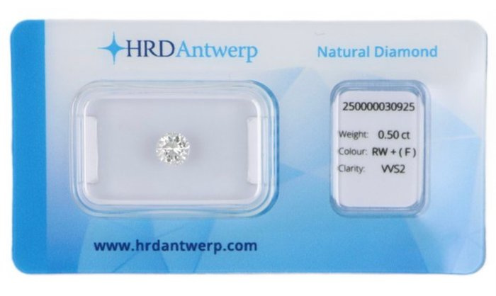 Na predaj: prírodný diamant 0,50 ct – HRD certifikovaný