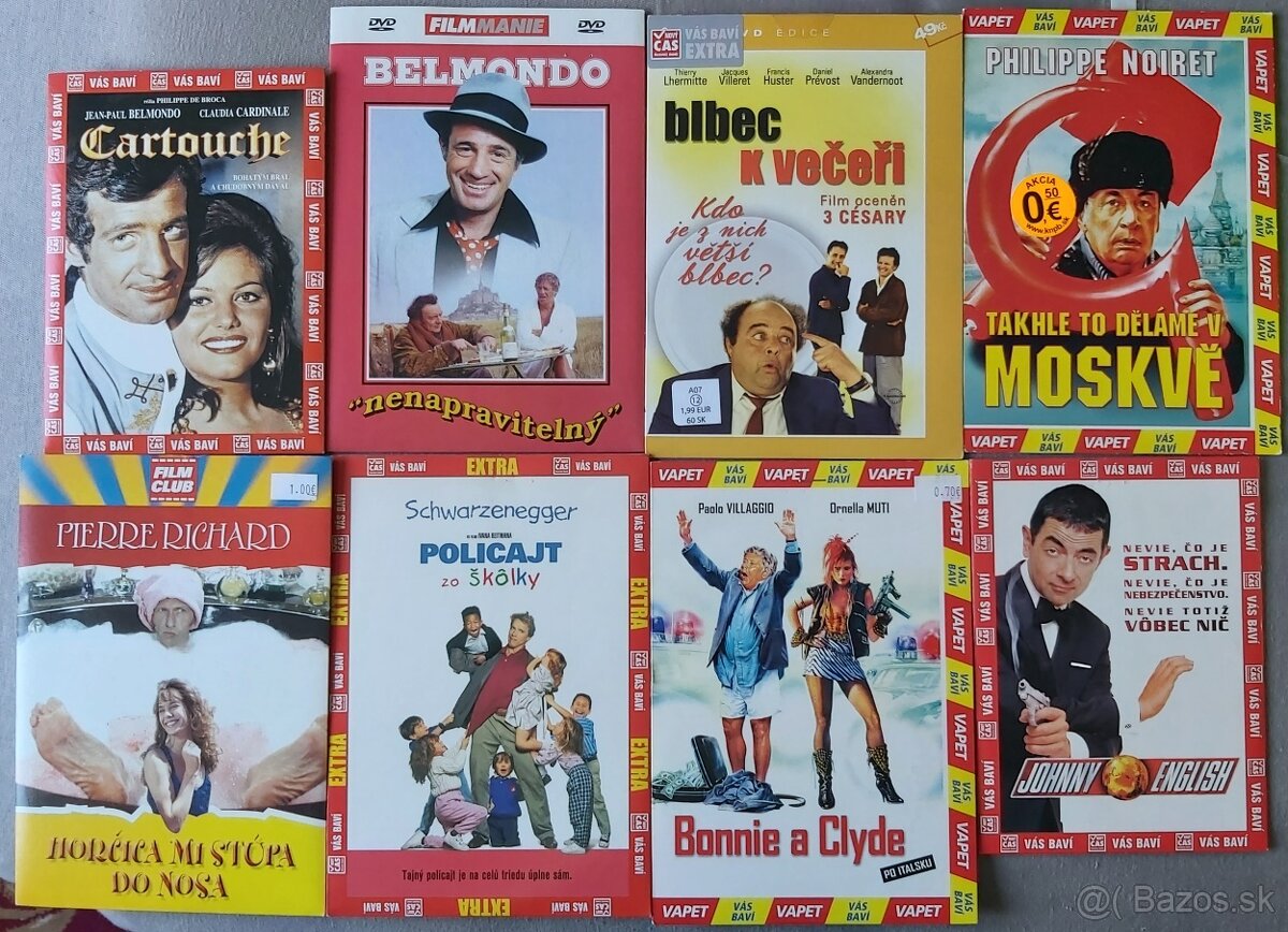 Predám DVD filmy- rôzne žánre