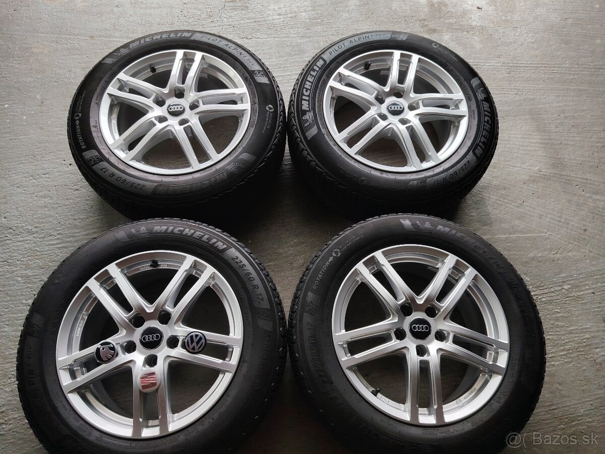 Elektróny zimné R17 5x112 Audi A6 C8